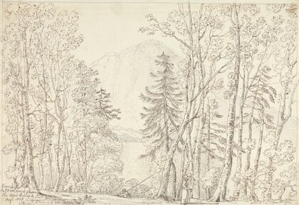 River Cocker and Mellbreak, 1 August 1835