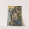 River god at a waterfall by Wilhelm Süs