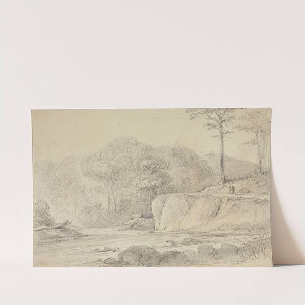 River Hutt joined by the Mangaroa by William Swainson