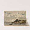 River (lake) landscape by Aleksander Swieszewski