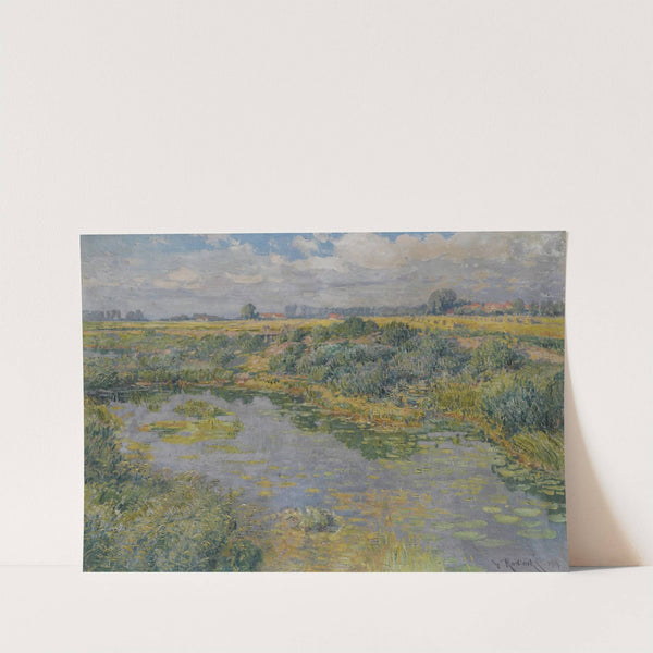 River Landscape (1919) by Václav Radimsky