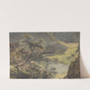 River Landscape by Johann Georg von Dillis