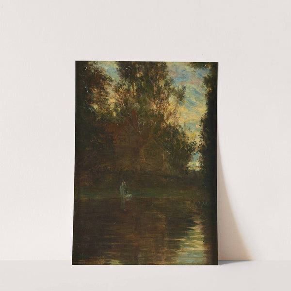River Landscape by Homer Dodge Martin