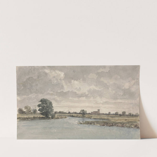 River Landscape by Aaron Edwin Penley