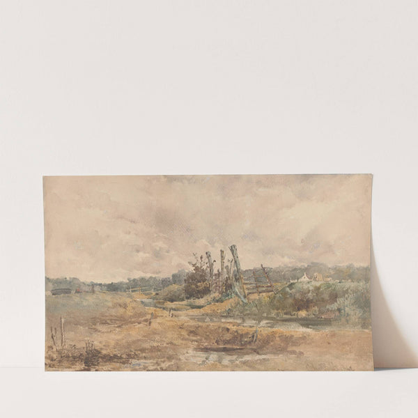 River Landscape (1842) by Alfred Downing Fripp