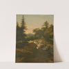 River Landscape With Cottage by Allaert van Everdingen