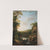 River Landscape with Fisherman by George Mullins