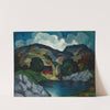 River Landscape with House by E. Oscar Thalinger
