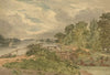 River Landscape with Lock in Foreground