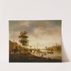 River Landscape With Swimmers by Isaac van Ostade