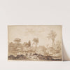 River Landscape with Traveler by Hendrik Cornelisz. Vroom