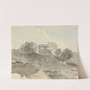 River Scene with Buildings by Samuel Davis