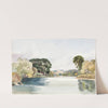 River Scene with Distant Castle by Rev. James Bulwer