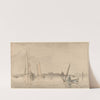 River with Town (1775) by Cornelis Ploos van Amstel