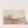 Riverboats On The Nile by Bernhard Fiedler