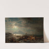 Riviera di Santa Lucia (Naples) by Franz Richard Unterberger