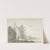 Rivierlandschap met enige woningen by G. van Bosvelt