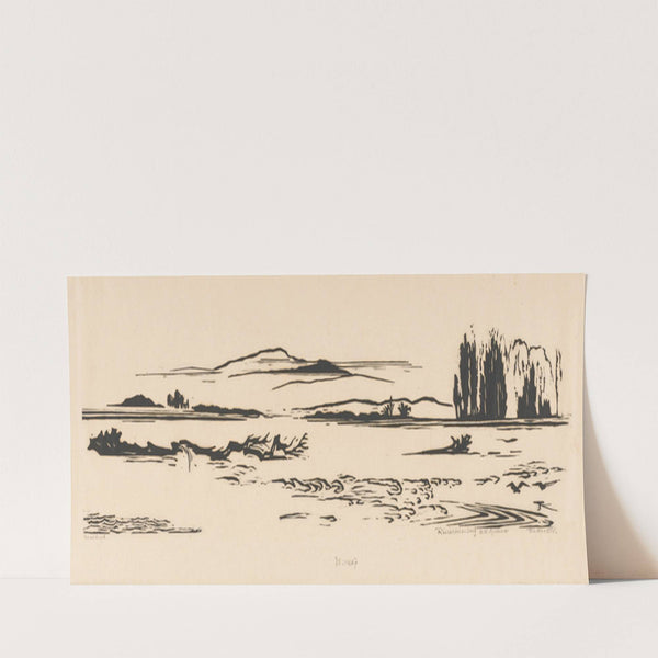 Riviermonding N. N. Guinea by Johannes Frederik Engelbert ten Klooster