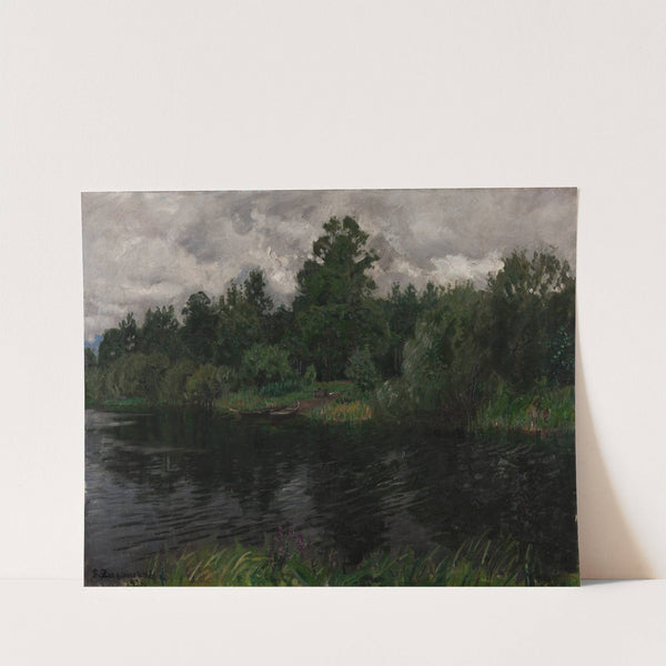 Rivulet in Polesie (1928) by Stanislaw Zukowski