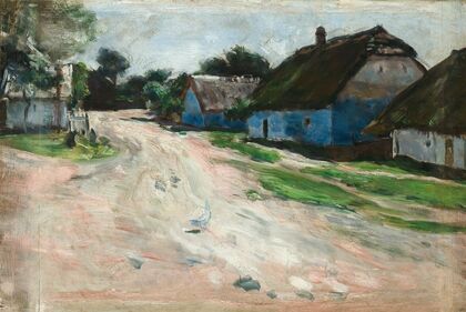 Road at Bronowice (1894-1895)