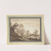 Road Bordered with Trees by Adriaen Hendriksz. Verboom