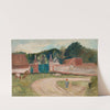 Road in front of the farm by Tadeusz Makowski