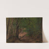 Road in the Forest (1838) by Adolph Tidemand
