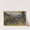 Road in Zlate Hory (1850-1881) by Adolf Dressler