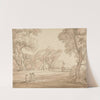 Road Scene in Windsor Forest by Benjamin West