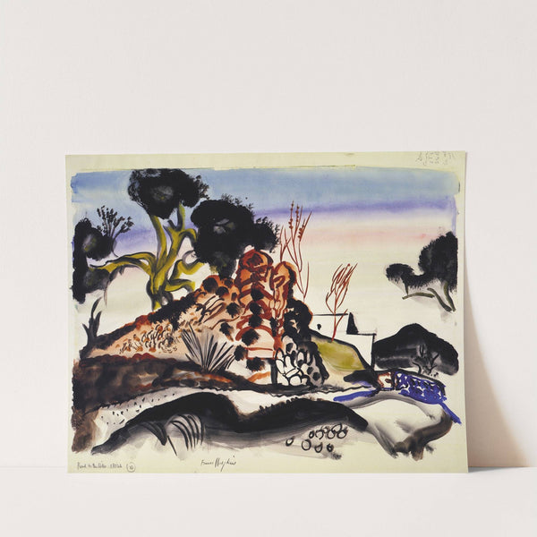 Road to the hills, Ibiza by Frances Hodgkins