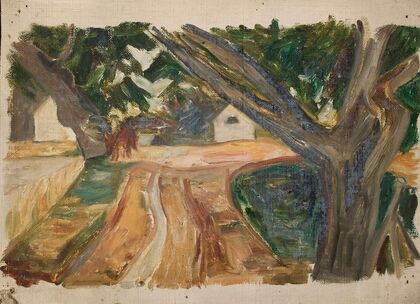 Roadside trees