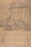 Roasting mutton on Konstantynopola Street (1864 - 1876)