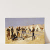 Roasting the Christmas Beef in a Cavalry Camp (ca. 1892) by Frederic Remington