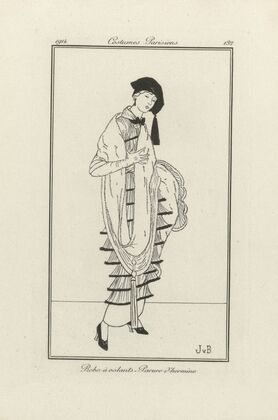 Robe à volants