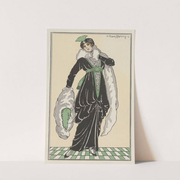 Robe d&#039;aprés-mid by H. Robert Dammy