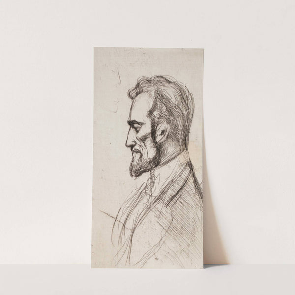 Robert Kajanus in Profile by Magnus Enckell