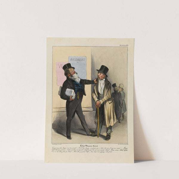 Robert Macaire avoué (1836-1838) by Honoré Daumier