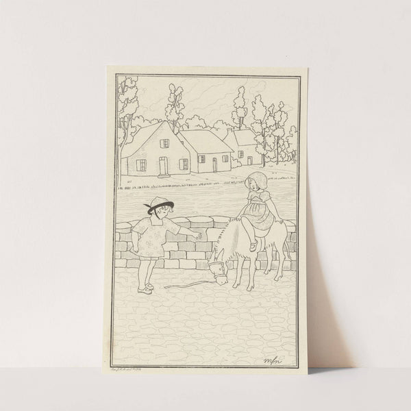 Robes de toile peinte by Monogrammist MFN