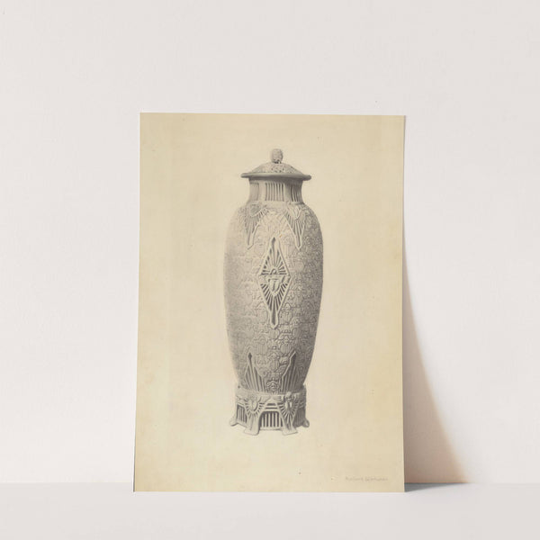 Robineau Scarab Vase by Richard Whitaker
