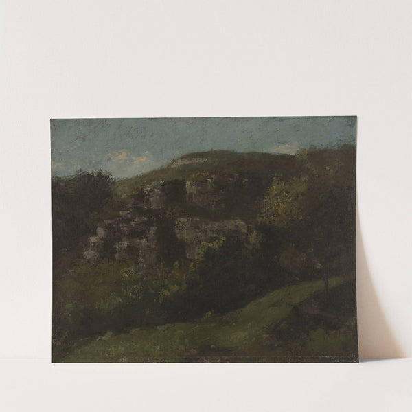 Rochers À Ornans (1869) by Gustave Courbet