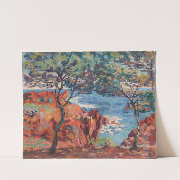 Rochers de l’Ile Besse, Agay (1914) by Armand Guillaumin