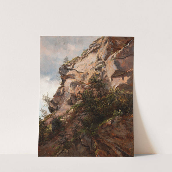 Rock at Berchtesgaden by Thomas Fearnley