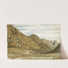 Rock Cliffs along the Romanche by Paul Huet