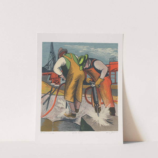Rock Drillers (1939) by Harry Gottlieb