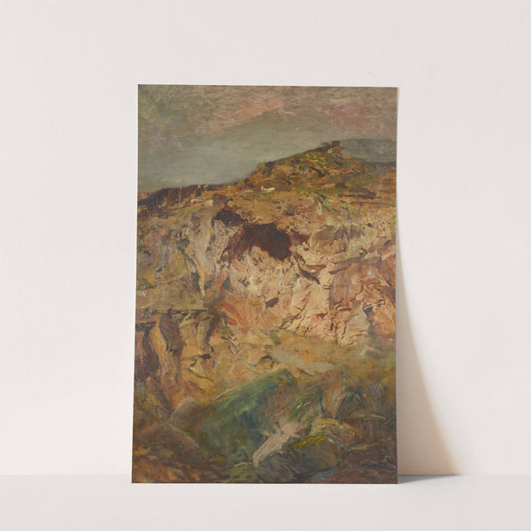 Rock study, Sumner by Petrus van der Velden