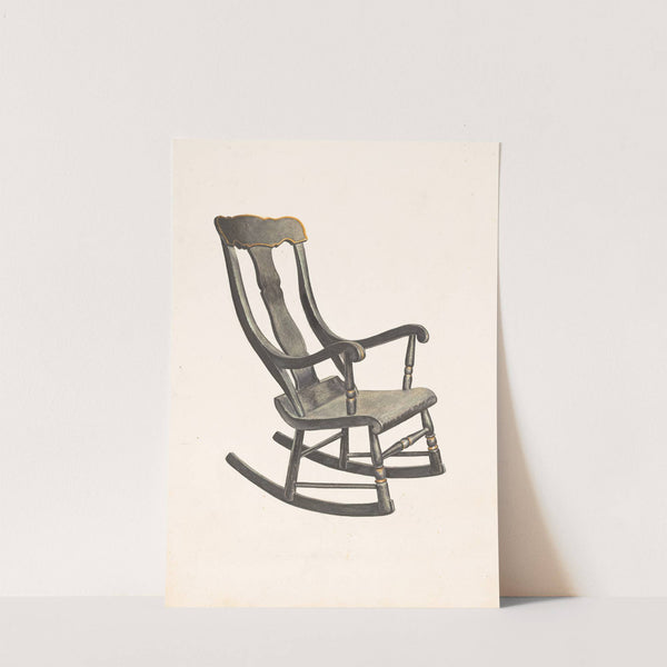 Rocking Chair (Square Back) by Robert Gilson