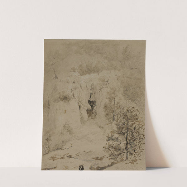 Rocky Landscape (1832) by Barend Cornelis Koekkoek