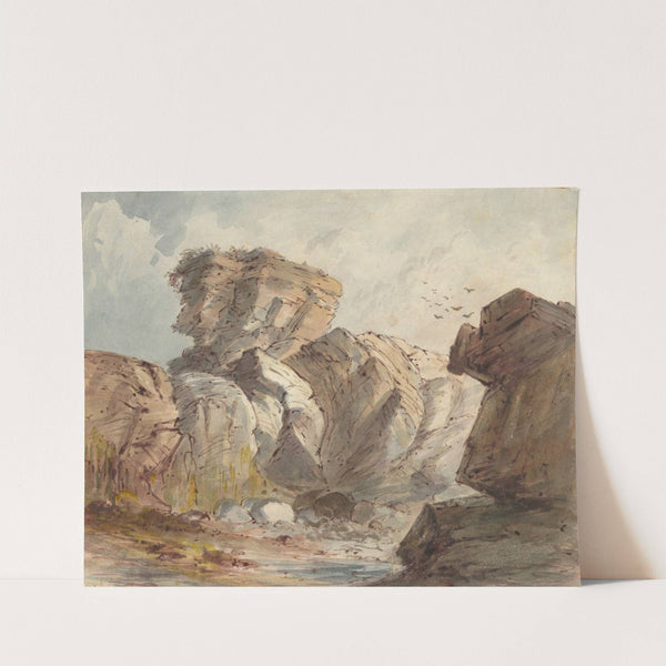 Rocky Landscape by Truman Seymour