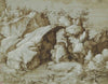Rocky Landscape with a Natural Arch