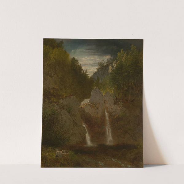 Rocky Pool, Bash-Bish Falls by John Frederick Kensett